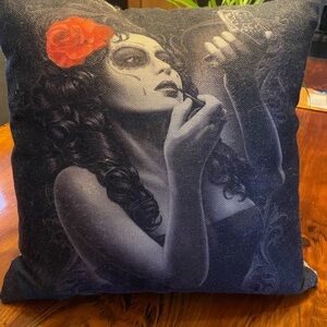 Decorative Pillow with Artistic Design